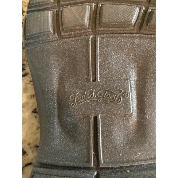 Faded Glory Mens Canvas Loafers Size 8 Brown Slip-On Cabincore Light Academia - Picture 5 of 7